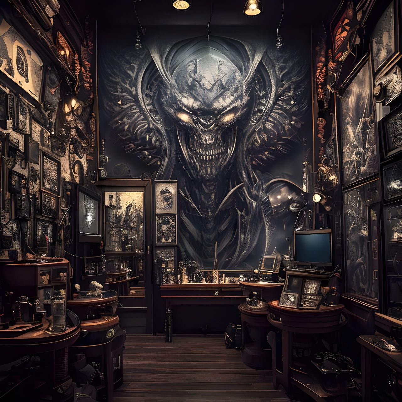 Tattoo Parlor Room