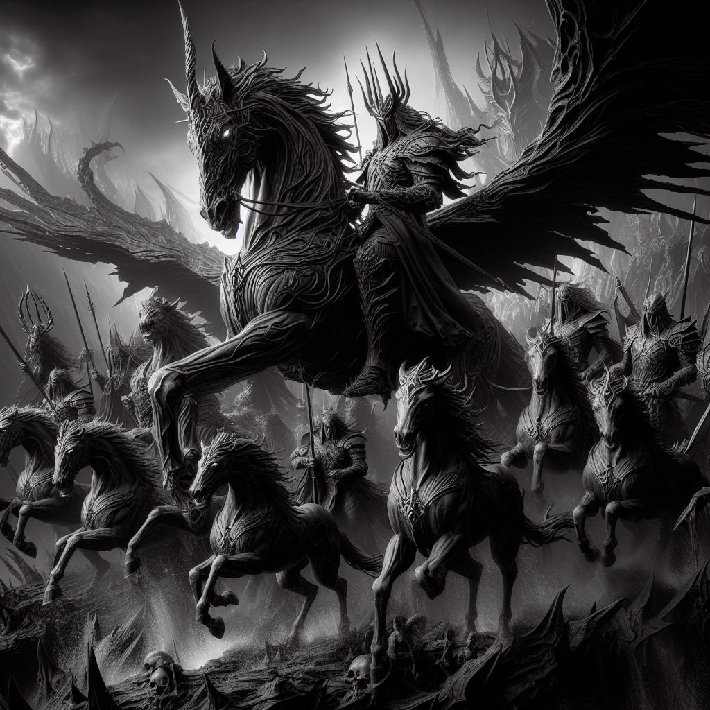 Sauron and Dark Riders