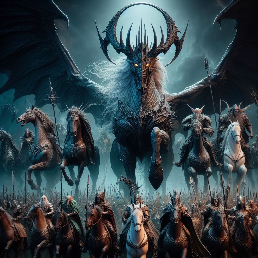 Sauron and Dark Riders