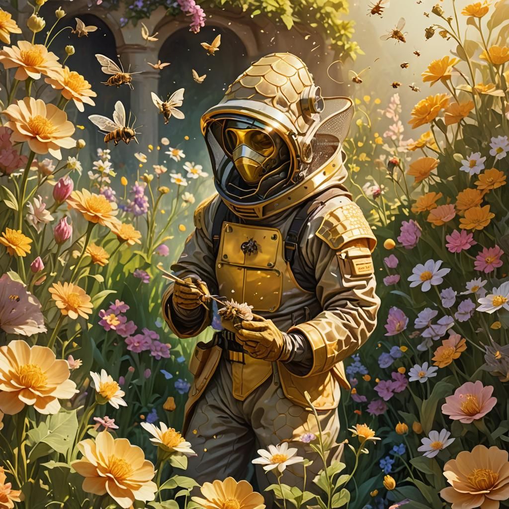 Alien Apiarist   by @chennel