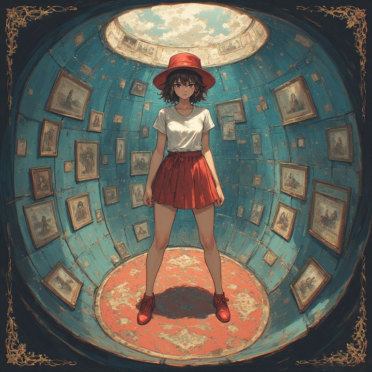 Optical illusion chamber