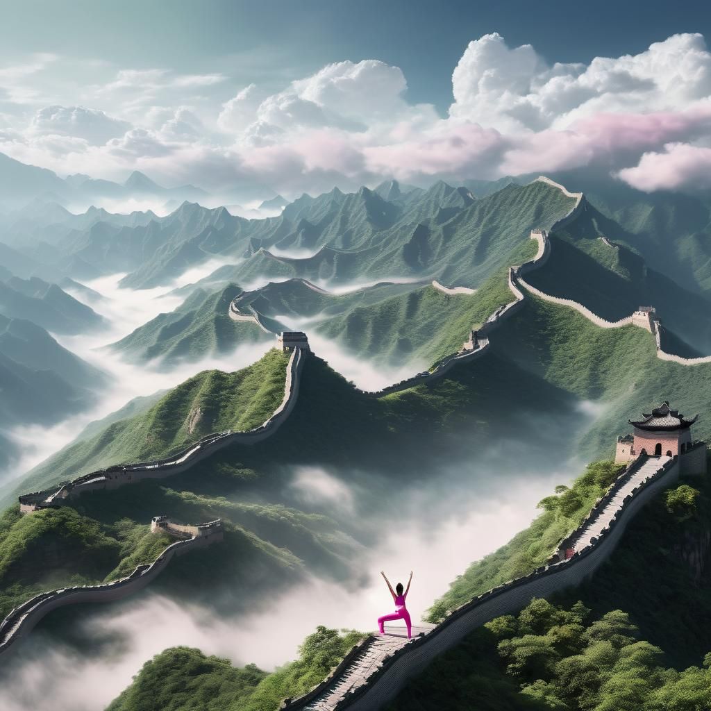 The Vast Great Wall of China
