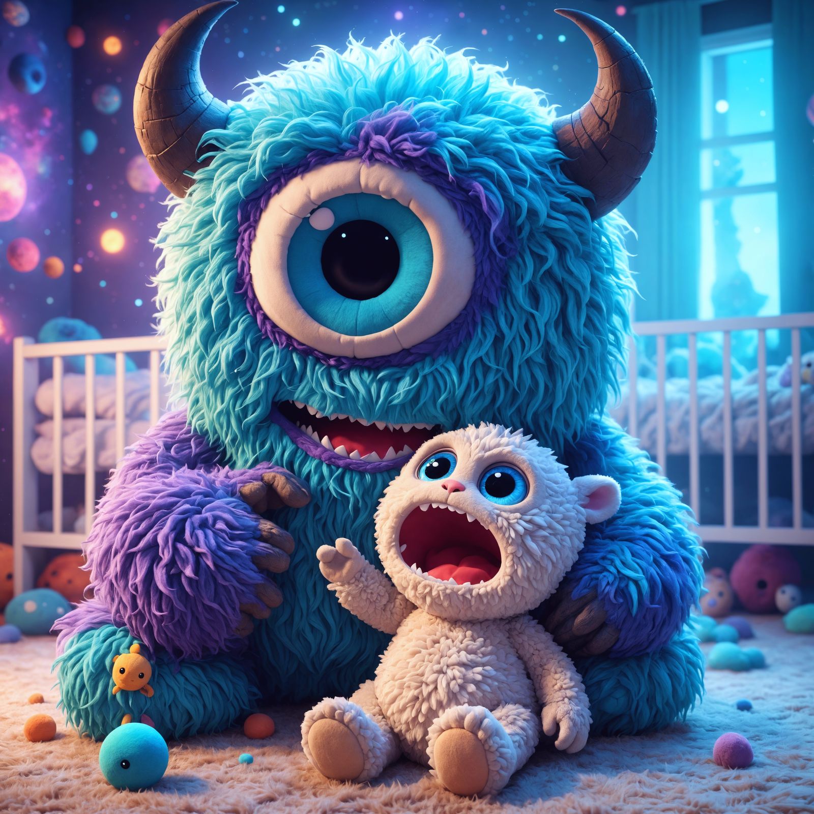 Monster Dad "Say Cheese"