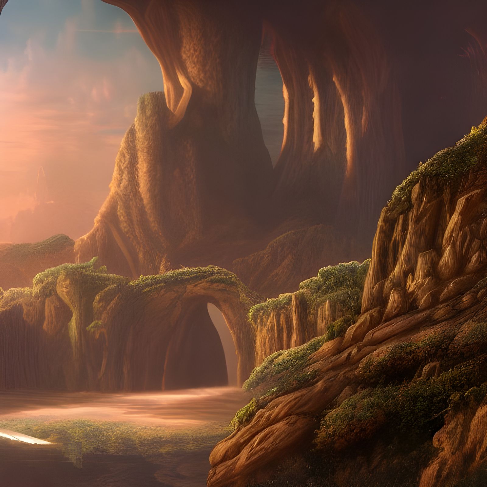 Entrance to the Ancient