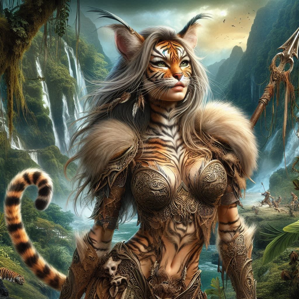 Tigress Warrior Akira of the Emberfang Clan