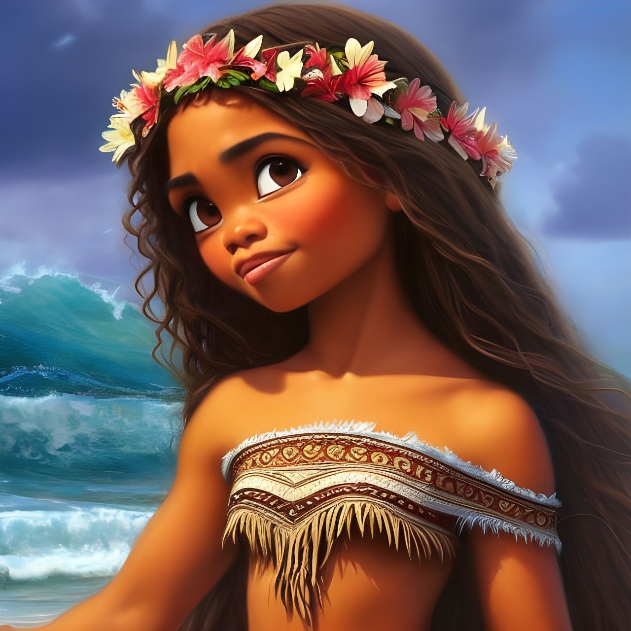 Moana - AI Generated Artwork - NightCafe Creator