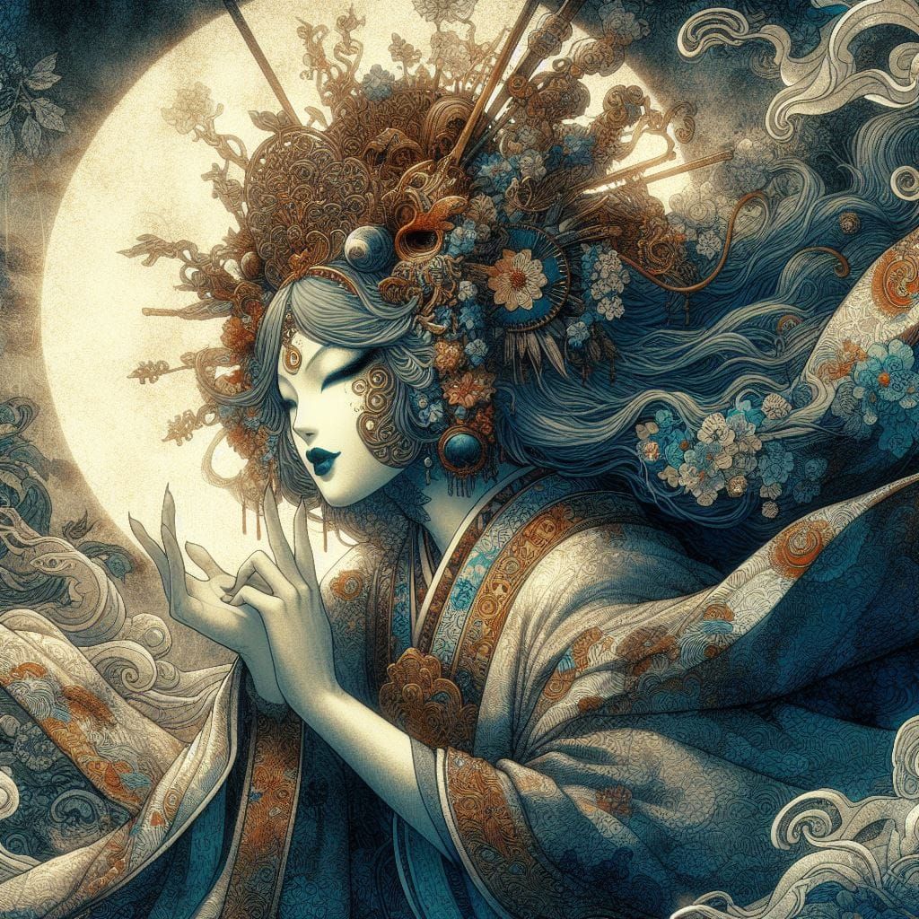 🌞 Amaterasu Oomikami - the Goddess of the Sun in Japanese mythology 🌞  by @Catroline
