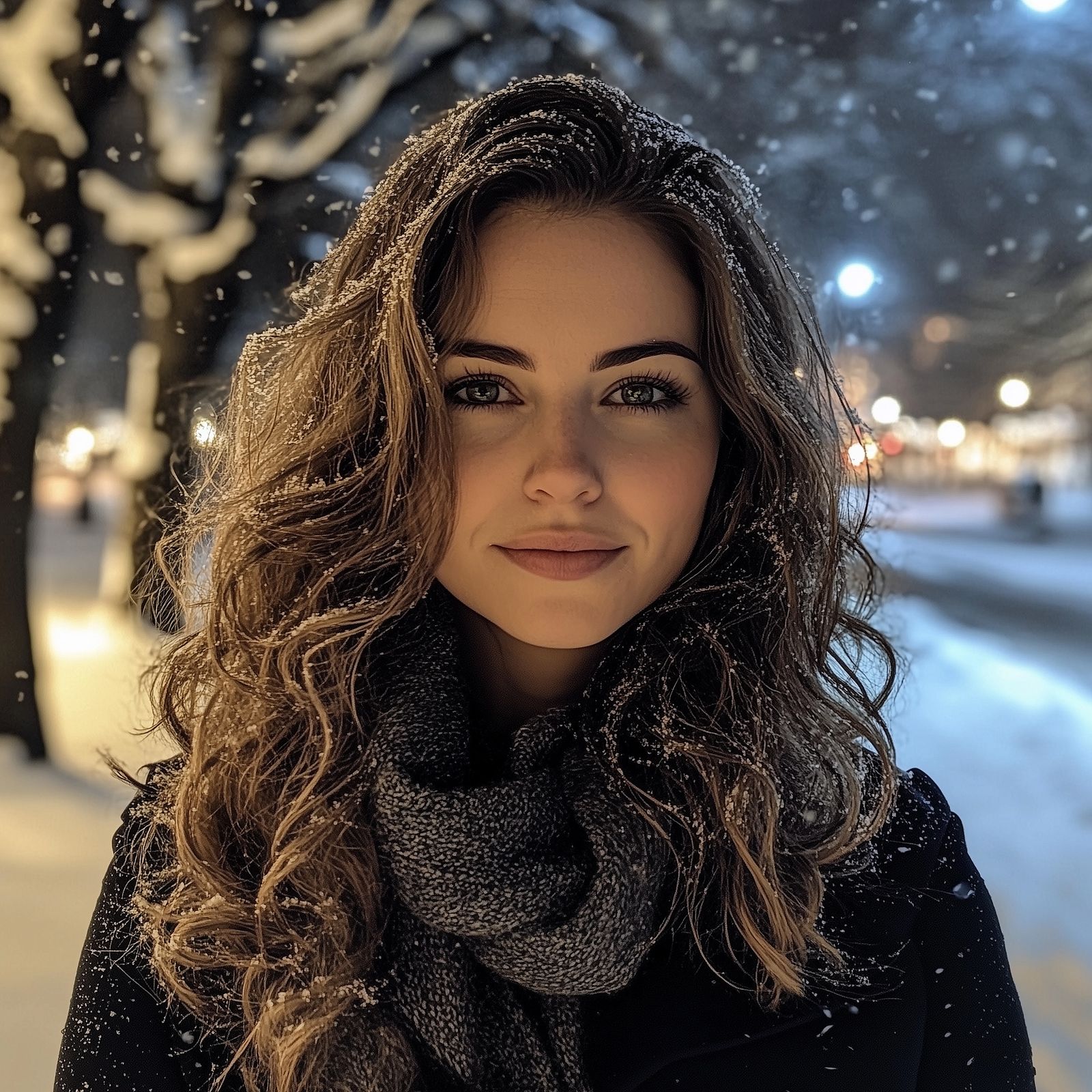 A Frost-Kissed Portrait
