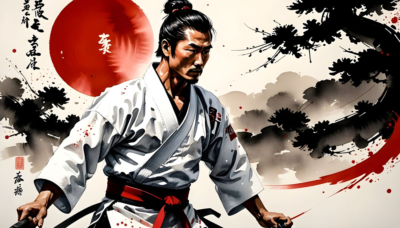 martial artist    by @Ghexghe