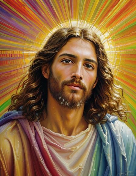 Jesus The Messiah - AI Generated Artwork - NightCafe Creator