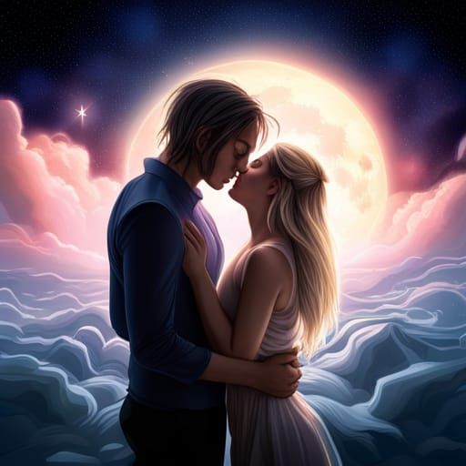 A kiss beyond the worlds