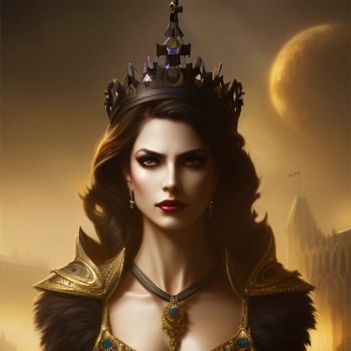 Medieval Fantasy Queen - AI Generated Artwork - NightCafe Creator