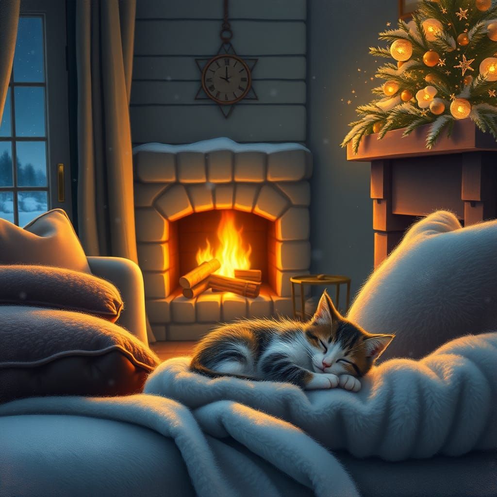 All cuddled up  by @Nika