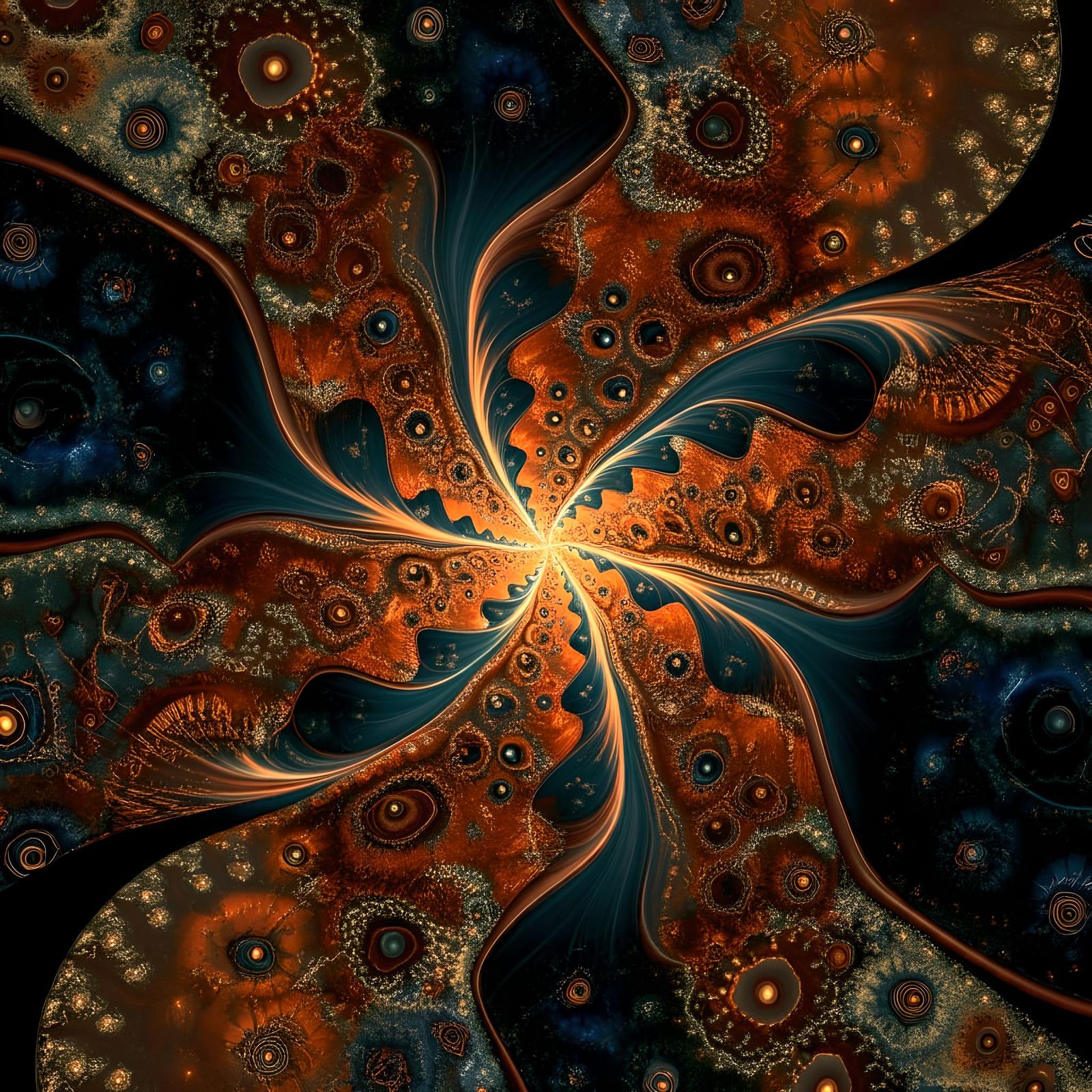 Cosmic Rock Painting