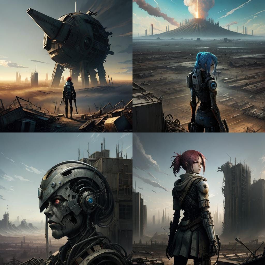 a post apocalyptic world