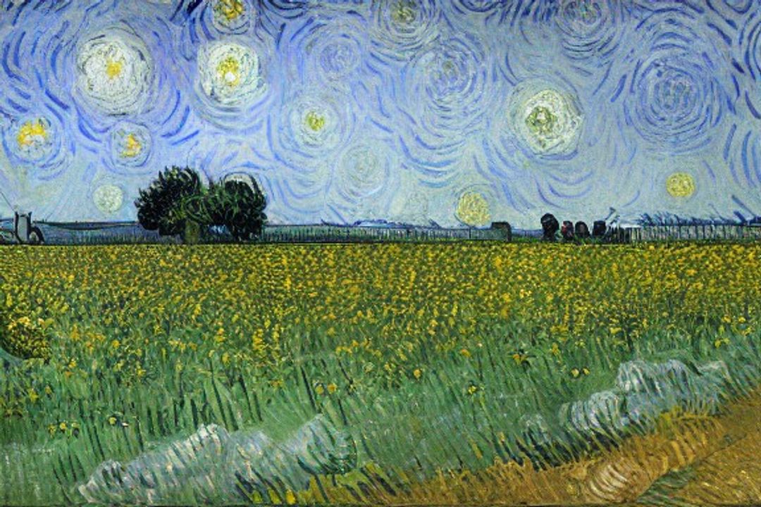 Field of Dandelions by Vincent Van Gogh AI Generated Artwork NightCafe Creator