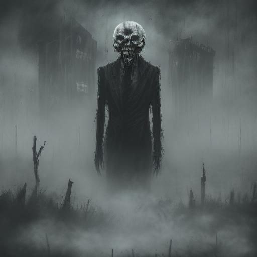 <lora:Dark-Strain DSv8:1.0>City at night, horror, ghastliness, evil, spine-chilling, dark, muted colors