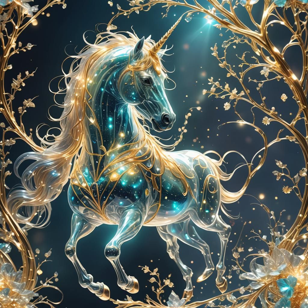 Golden unicorn