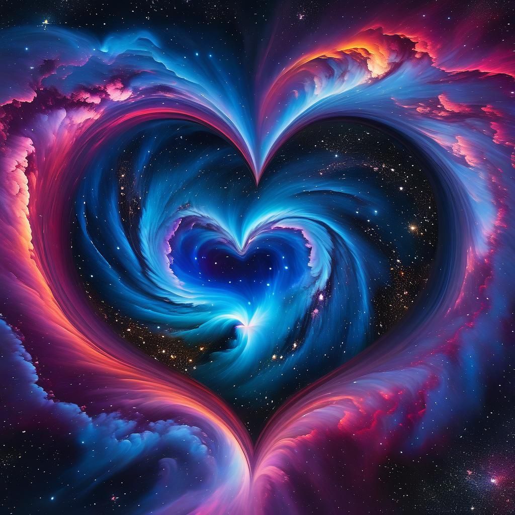 heart-shaped nebula