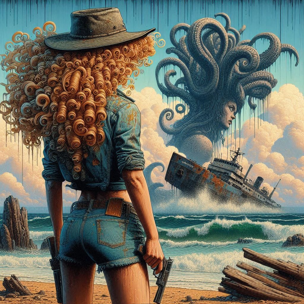 "My hair is better", she suddenly thought.