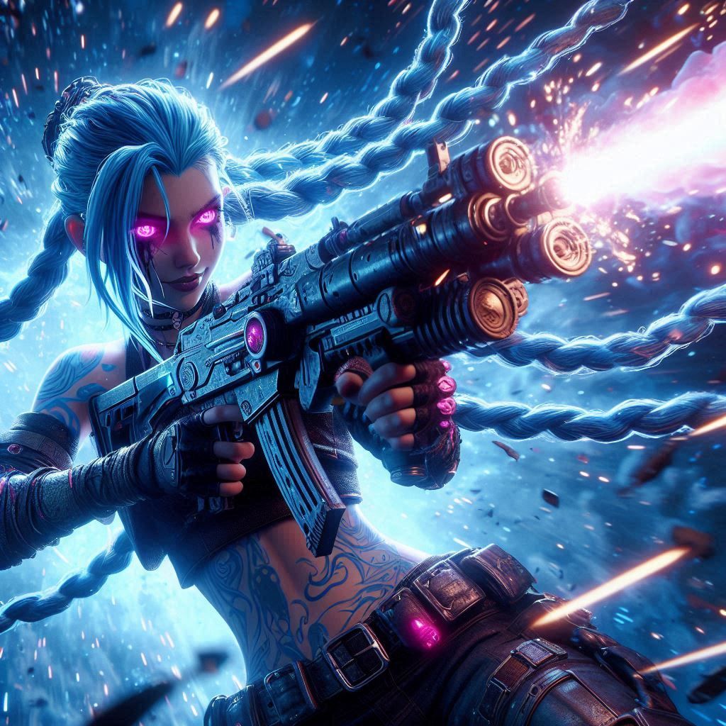 Shooting Boosted Jinx