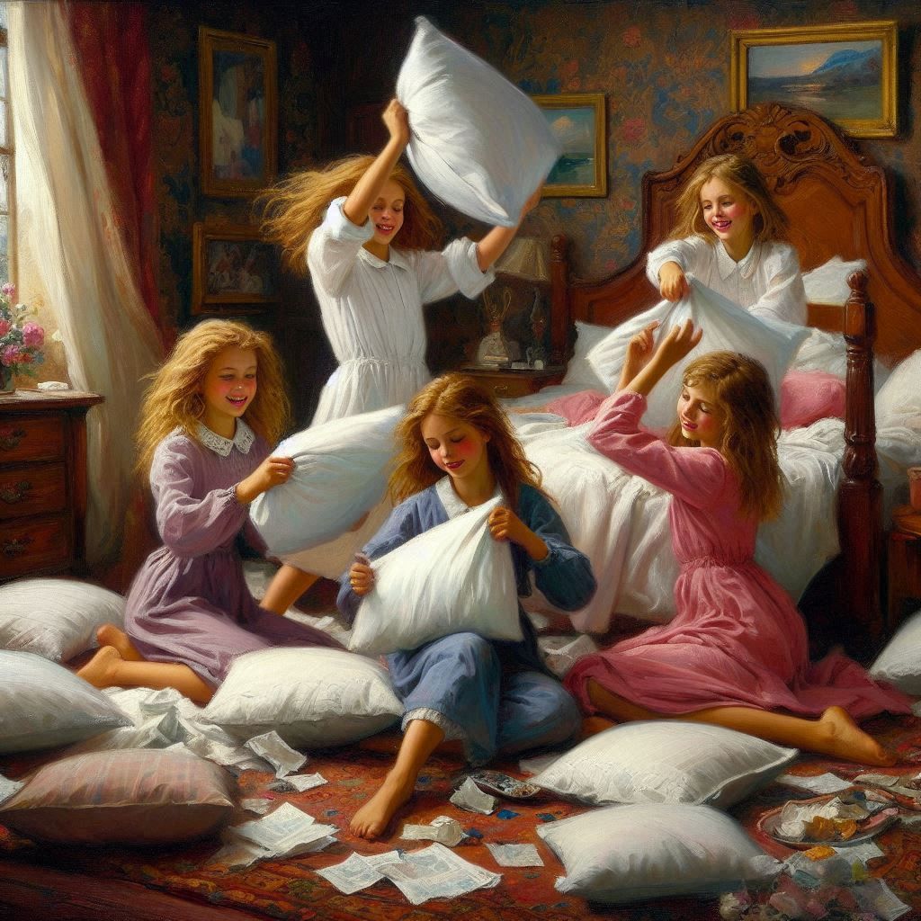 pillow fight