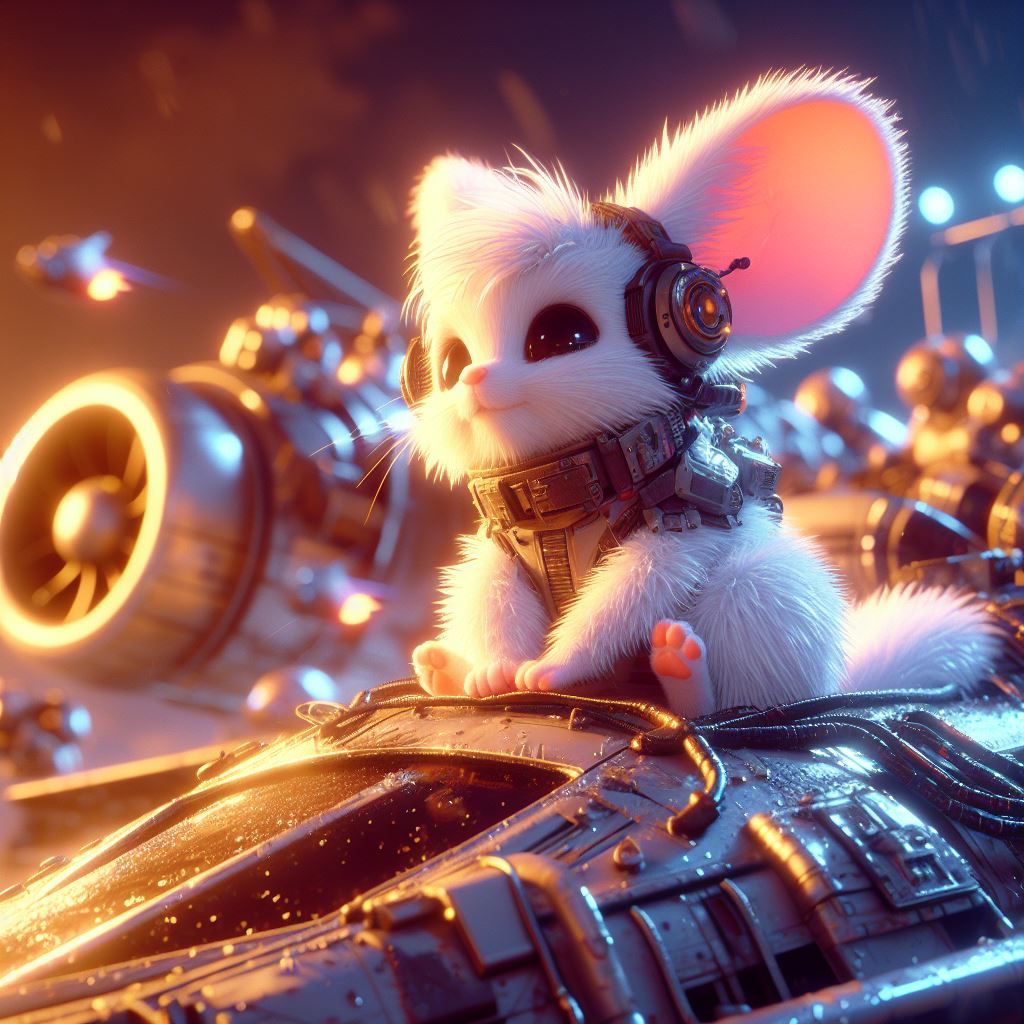 Little Space Mouse... or chinchilla?