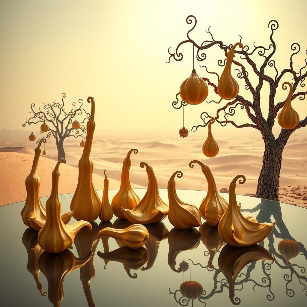 Surreal Gourdes   by @Declo Dee
