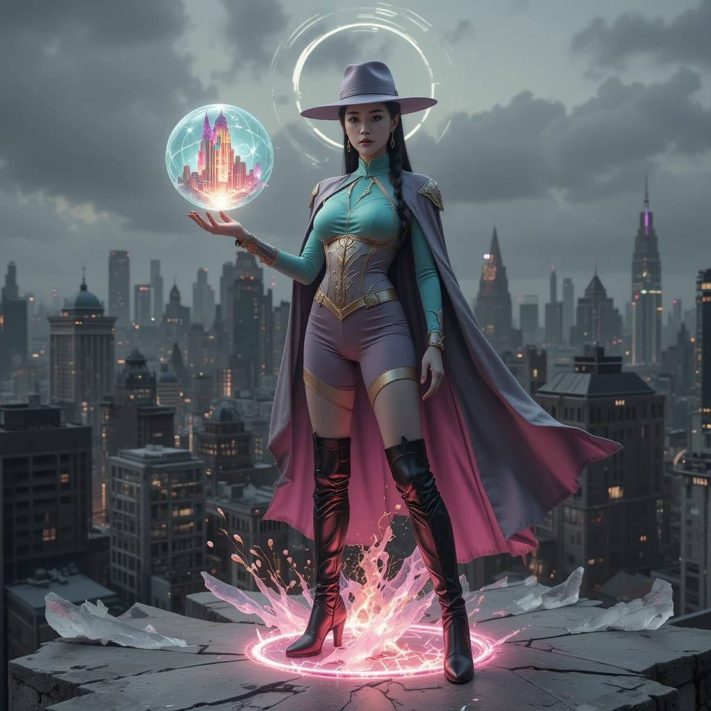 Chromatica - She steals color and joy  by @Amasia Aeonis