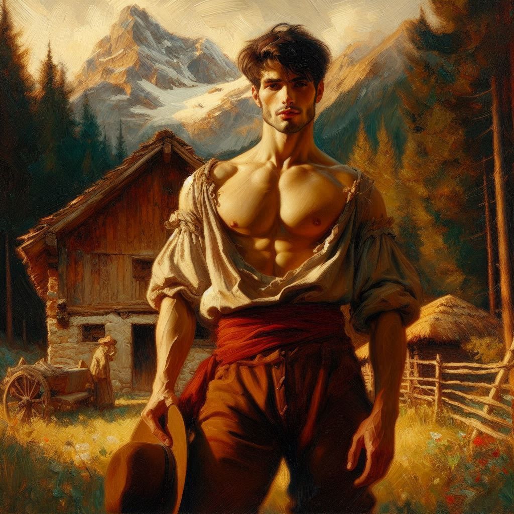 Fairy Tale Guy - skin as white as snow -lips as red as blood...