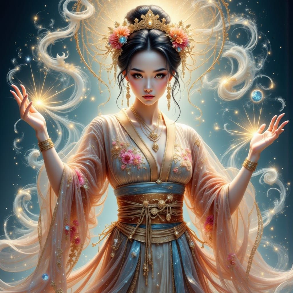 She is the temptress...