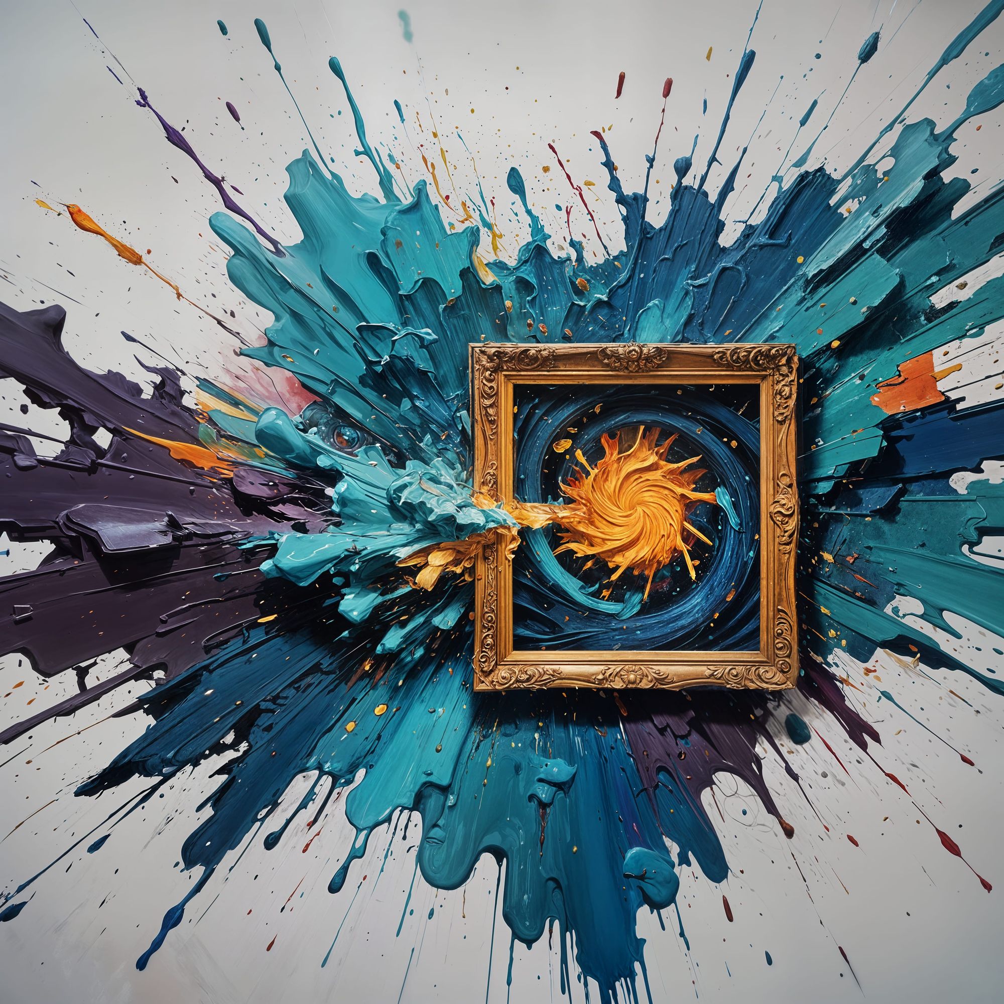 Exploding Painting