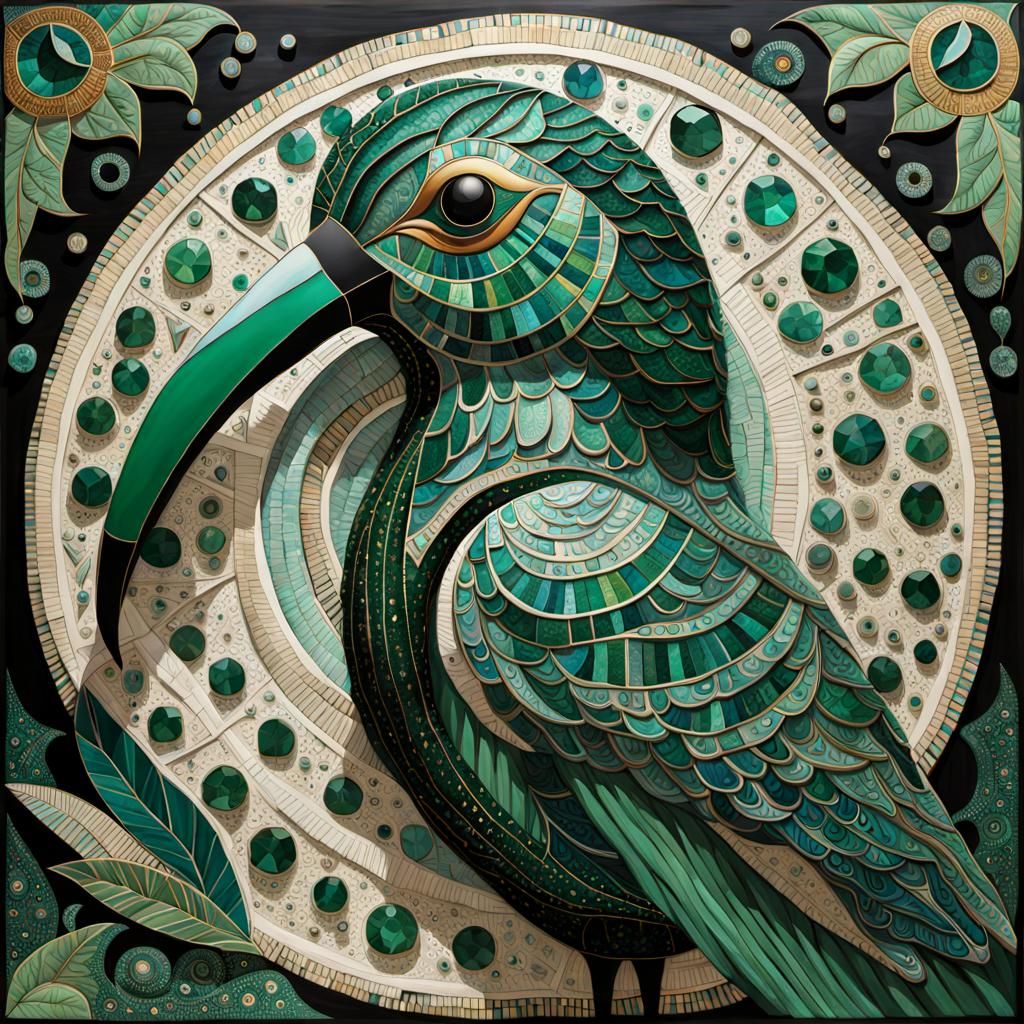 artwork in the style of Howard Finster, Ingrid Baars, Andrew...