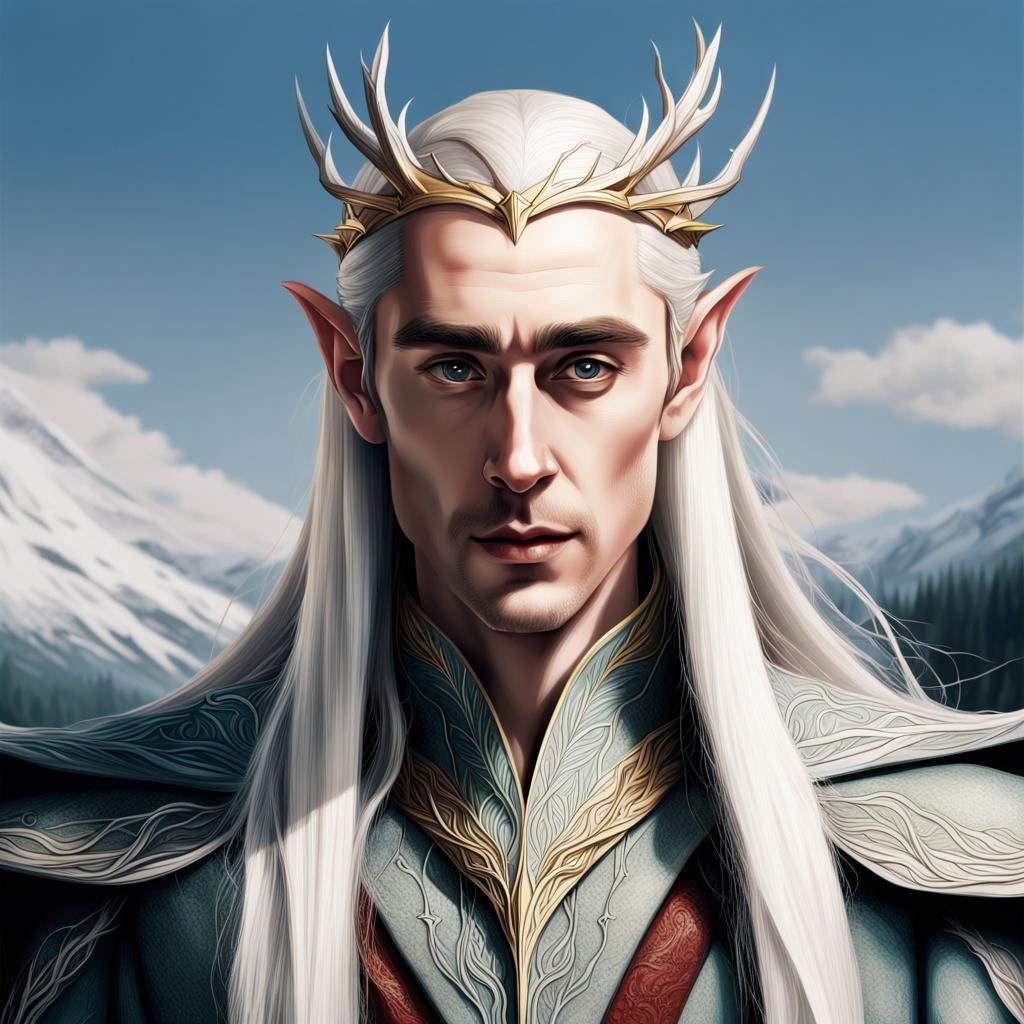 Thranduil - AI Generated Artwork - NightCafe Creator