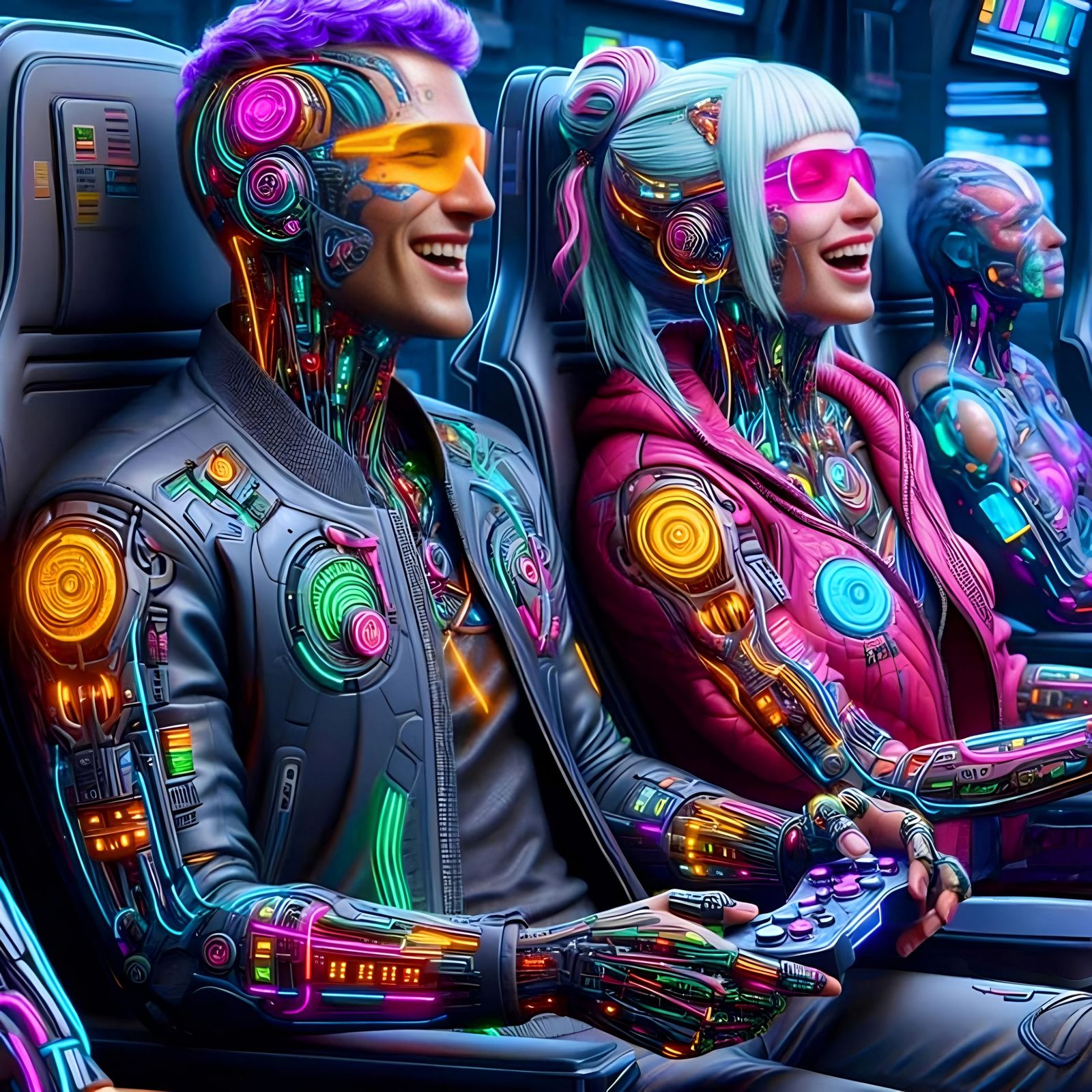 Cyber Circuit Showdown