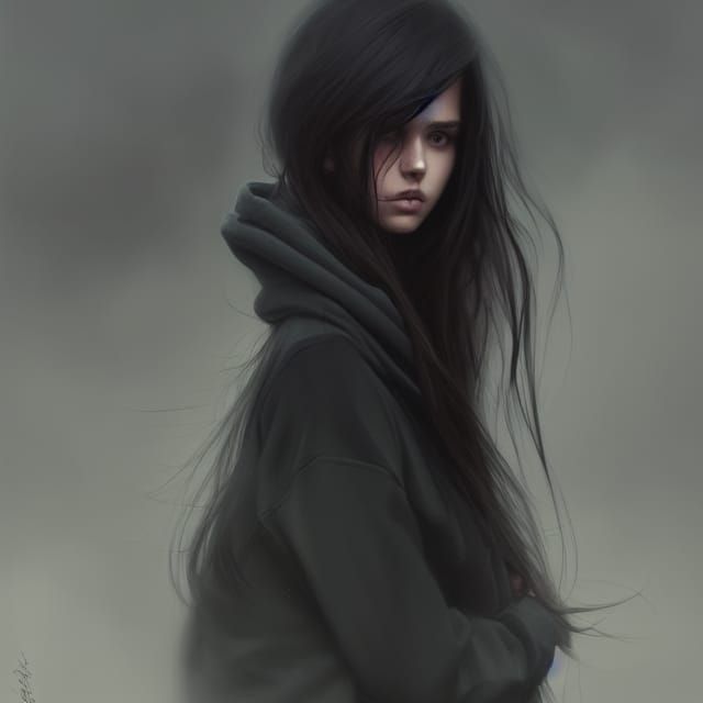 Cosy Black Hoodie 2