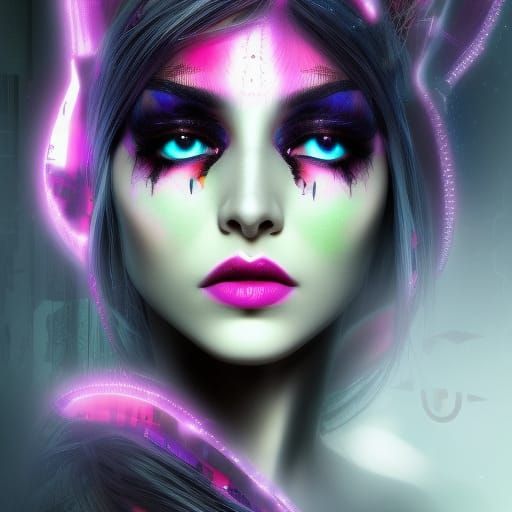 Gorgeous Dark Perfect Mysterious Hyper Color Contrast Attrac...