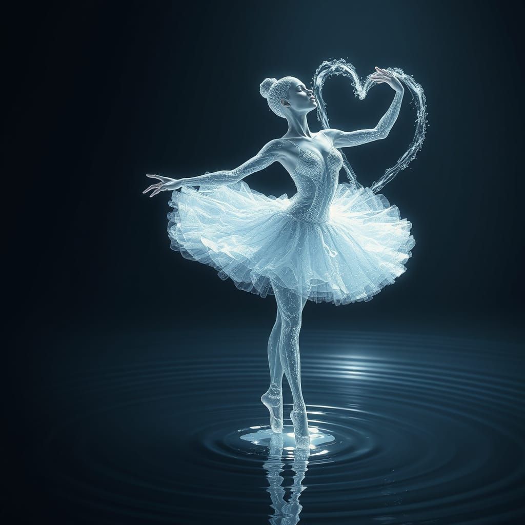 Water Ballerina 💧🩰  by @Jen Jay