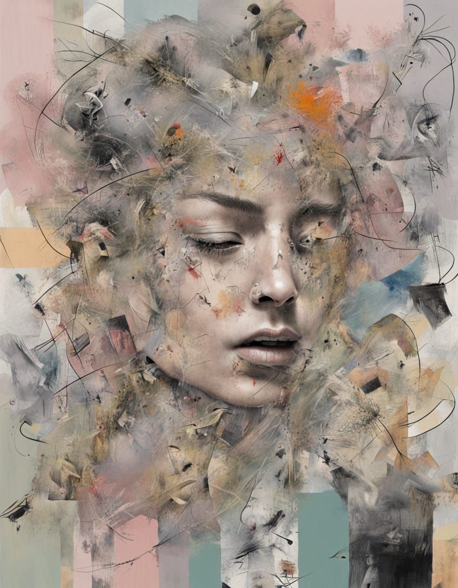 Abstract Portrait  by @Darth_Ennui