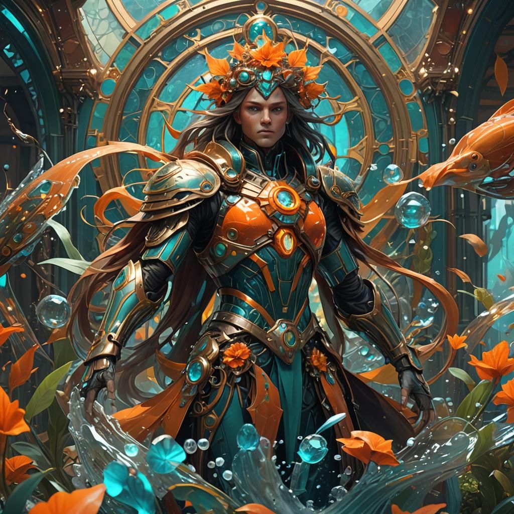 Princess of the Depth - Digital Princess of the Depth in Vib...