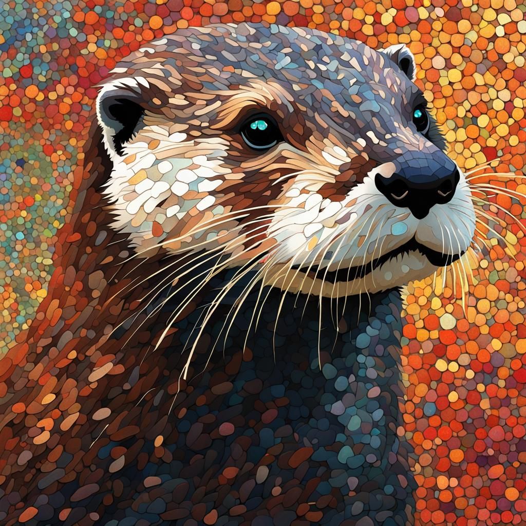 Majestic otter