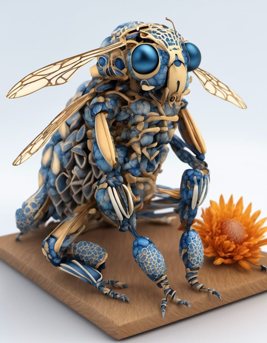 Australian, Native, Fauna, blue banded bee, Amegilla, Intuit...