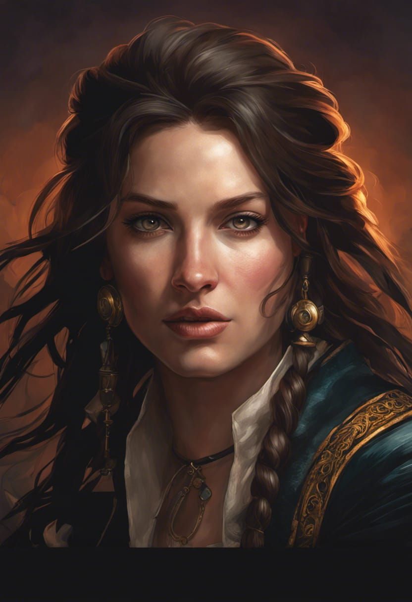 Christina Anna Skytte, Swedish Pirate, circa 1660 - AI Generated ...