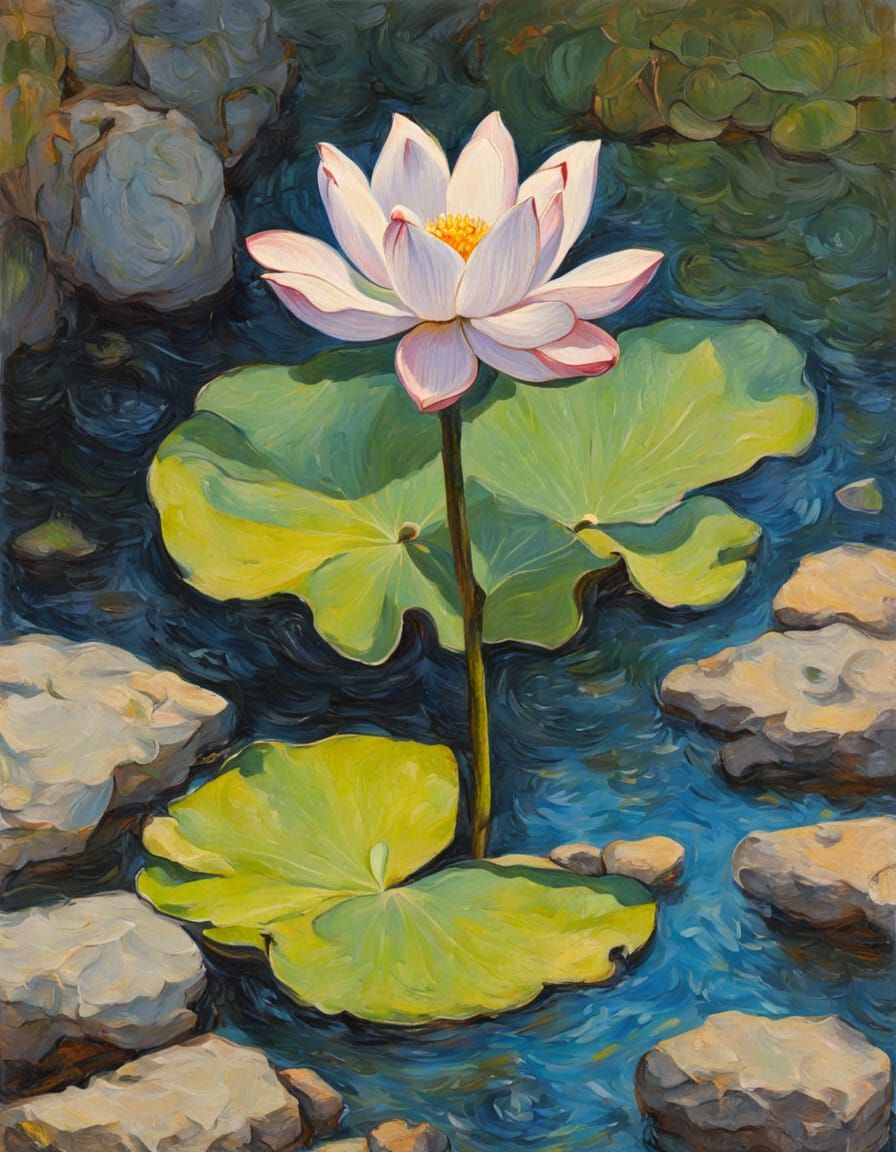 Lotus flower  by @Rosien_HoH