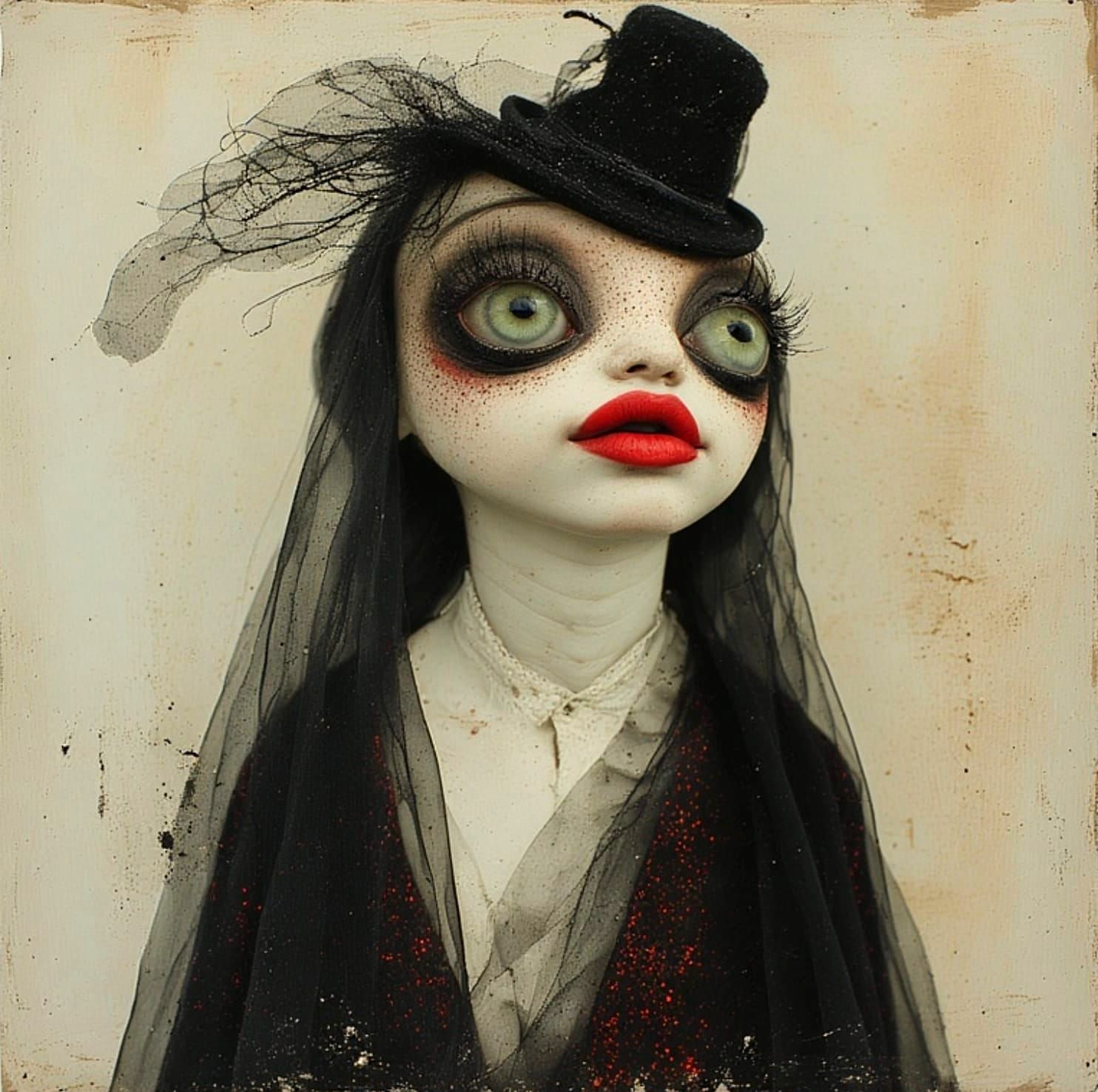 Goth Gal   by @AIUrbanTemple