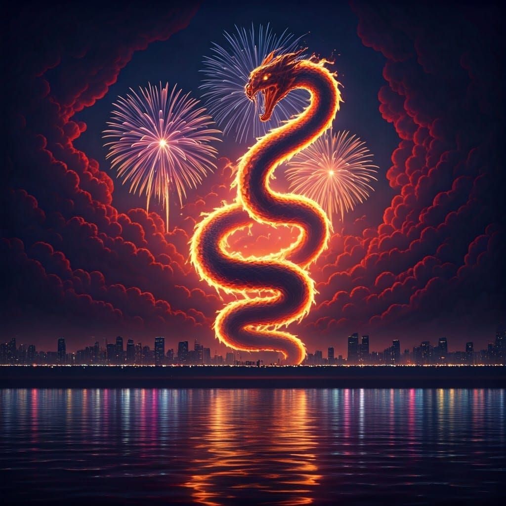 Year of the Snake  by @Draconis Rex