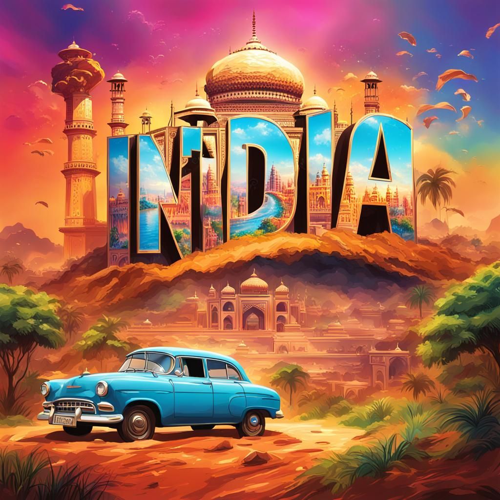 India   by @Benjamin