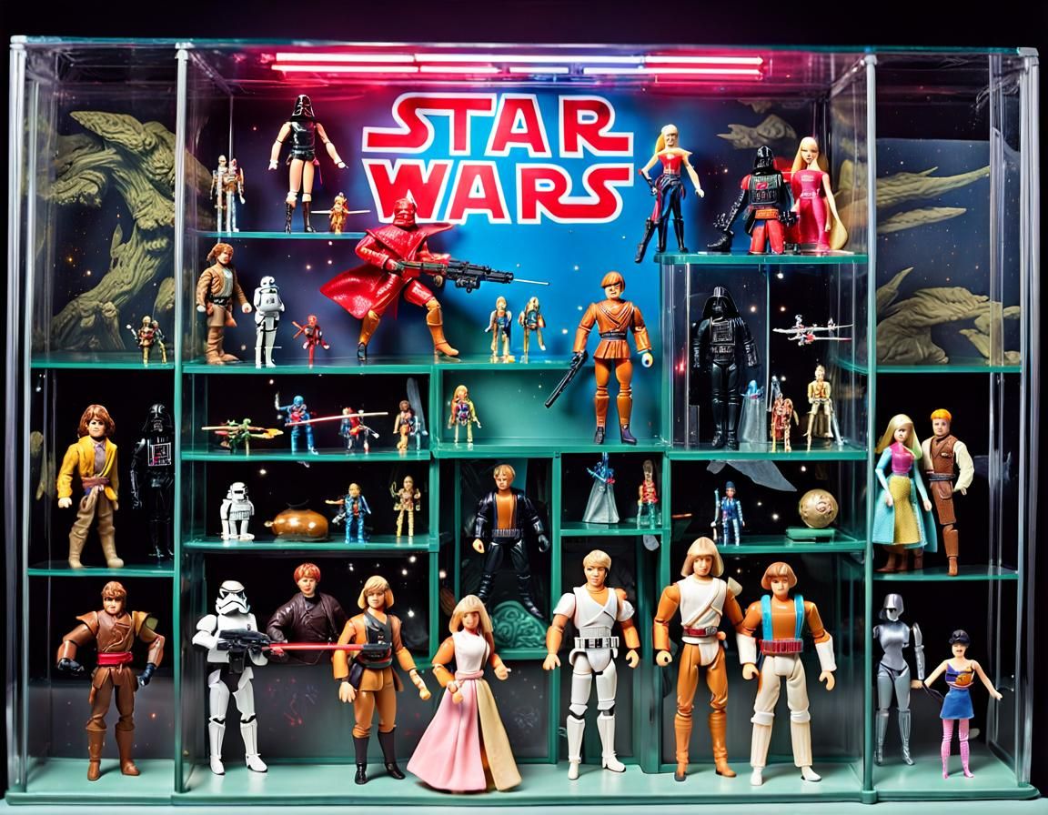 Retro Action Figure Collection   by @KBunny001