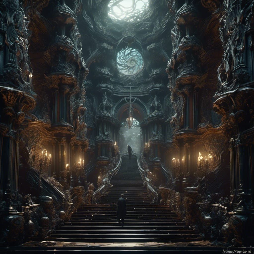 Gothic Surrealism: Angels Fear, Art by Giger, Burton, Van Go...