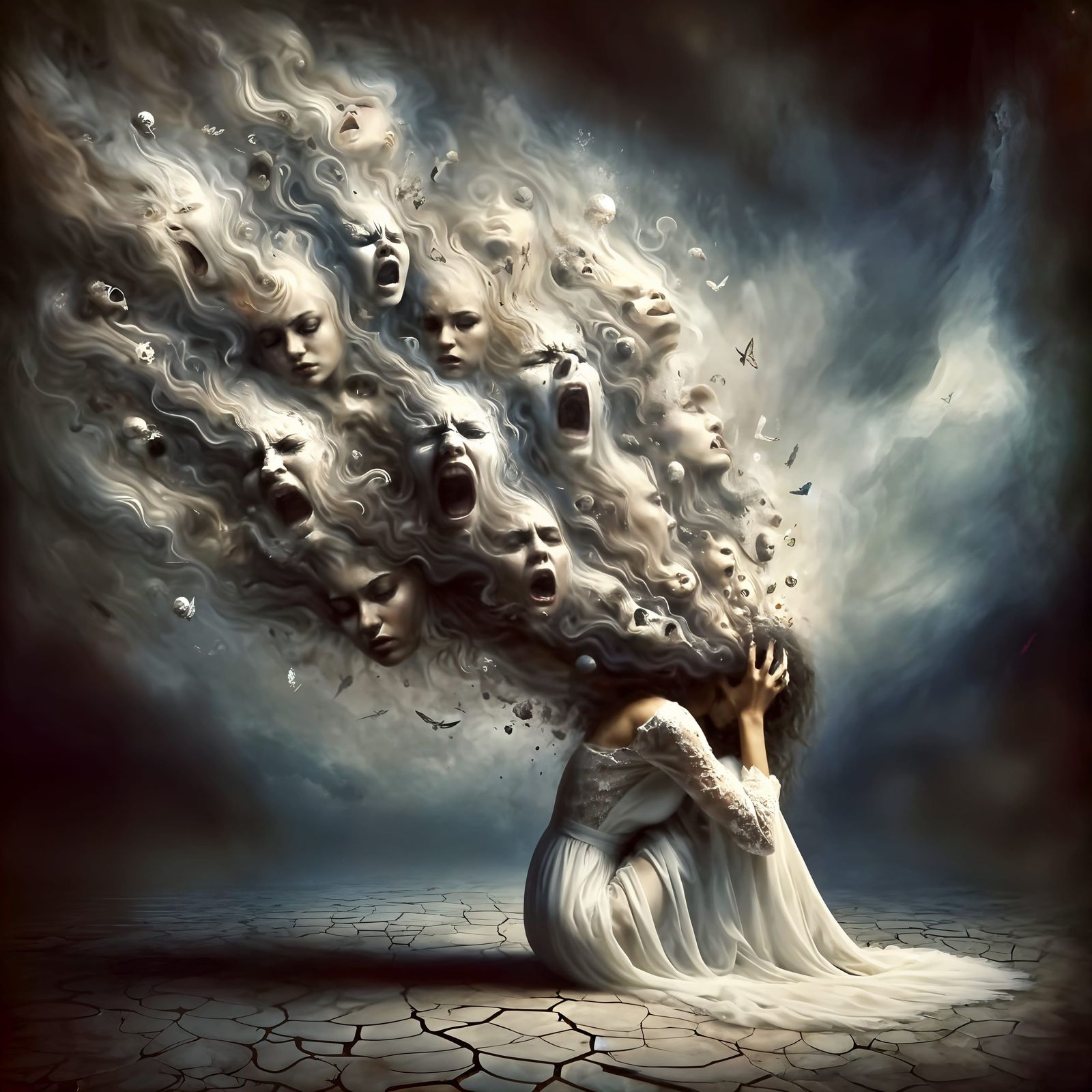 inner turmoil and fragmentation